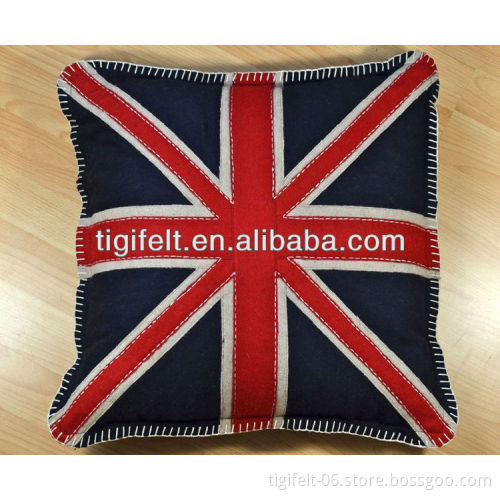 Felt Craft Ornaments Pillow Case